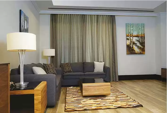 yerleşim Hazır Mülk 1 yatak odası F/F Apartman  kiralık içinde Al Sadd , Doha #12675 - 1  image 