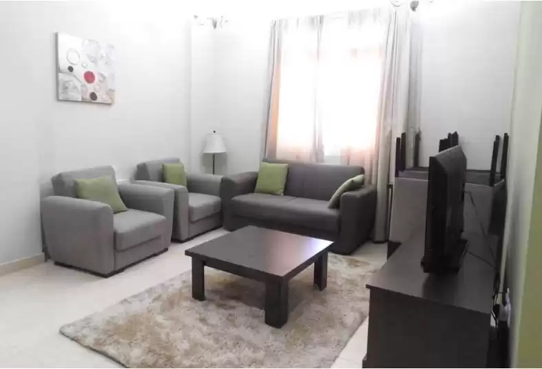 Wohn Klaar eigendom 1 Schlafzimmer F/F Wohnung  zu vermieten in Doha #12775 - 1  image 