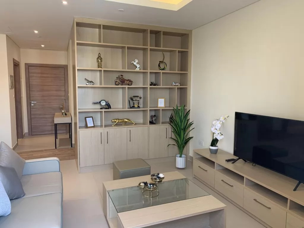 Residential Ready Property 2 Bedrooms F/F Apartment  for rent in Lusail , Doha-Qatar #13120 - 1  image 