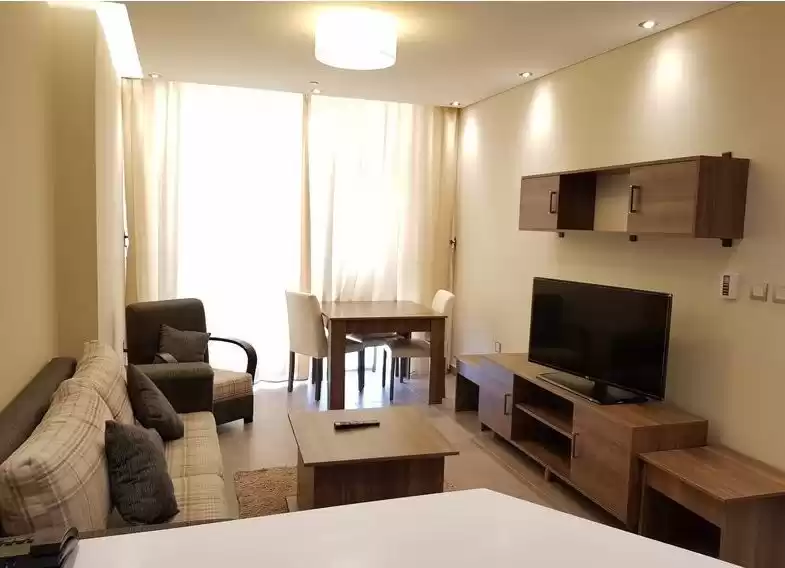 Wohn Klaar eigendom 1 Schlafzimmer F/F Wohnung  zu vermieten in Al Sadd , Doha #13199 - 1  image 