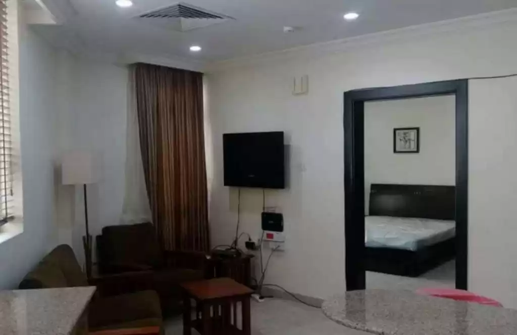 سكني عقار جاهز 1 غرفة  مفروش شقة  للإيجار في الدوحة #13301 - 1  صورة 