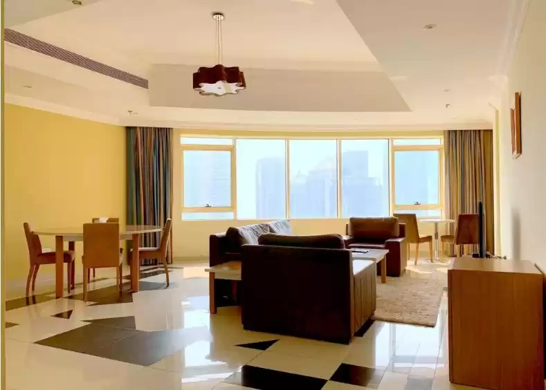 Résidentiel Propriété prête 3 chambres F / F Appartement  a louer au Al-Sadd , Doha #13311 - 1  image 