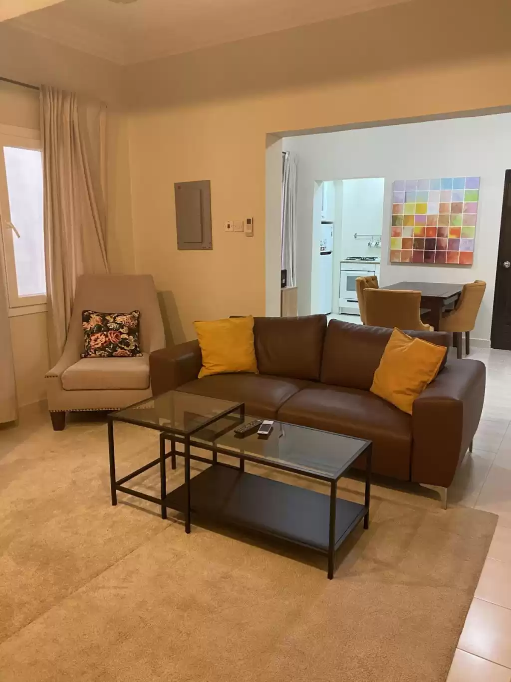 Résidentiel Propriété prête 1 chambre F / F Appartement  a louer au Al-Sadd , Doha #13369 - 1  image 