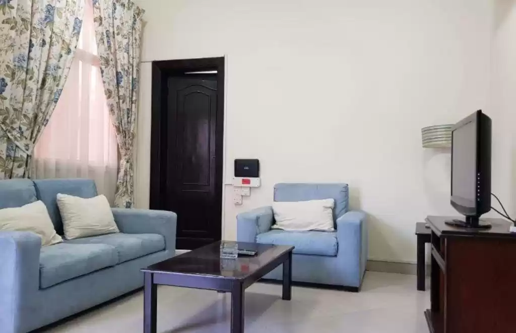Residencial Listo Propiedad 1 dormitorio F / F Apartamento  alquiler en al-sad , Doha #13432 - 1  image 