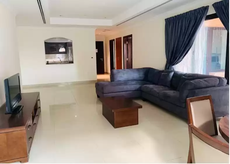 Wohn Klaar eigendom 1 Schlafzimmer F/F Wohnung  zu vermieten in Al Sadd , Doha #13459 - 1  image 