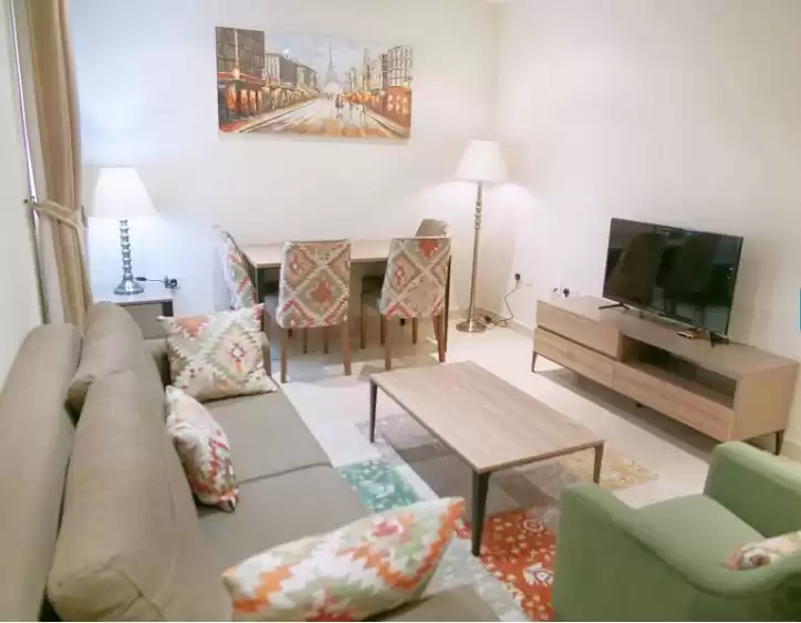 Résidentiel Propriété prête 1 chambre F / F Appartement  a louer au Doha #13511 - 1  image 
