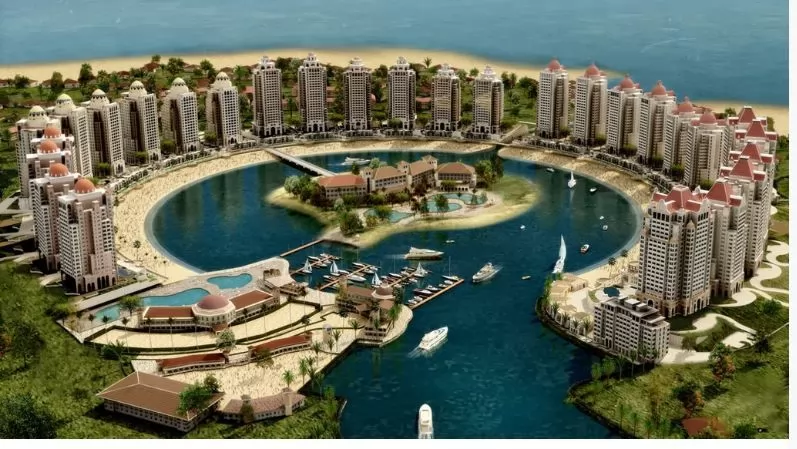 Жилой Готовая недвижимость 3 спальни С/Ж Квартира  продается в Аль-Садд , Доха #13513 - 1  image 