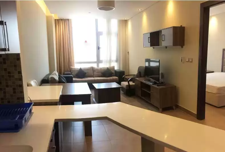 Residencial Listo Propiedad 1 dormitorio F / F Apartamento  alquiler en al-sad , Doha #13587 - 1  image 