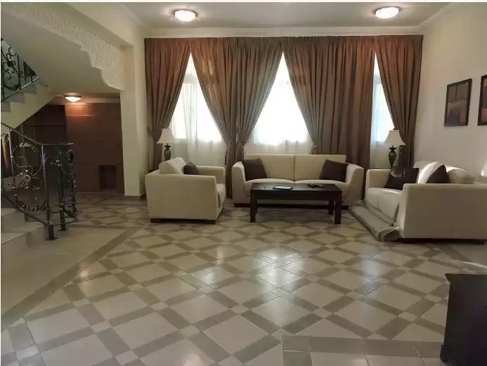 Residential Ready Property 5 Bedrooms F/F Villa in Compound  for rent in Al Sadd , Doha #13671 - 1  image 