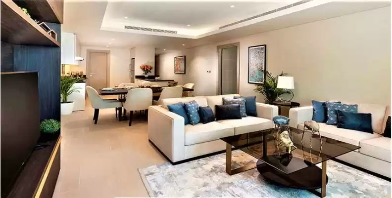 Residential Ready Property 2 Bedrooms F/F Apartment  for rent in Al Sadd , Doha #13695 - 1  image 