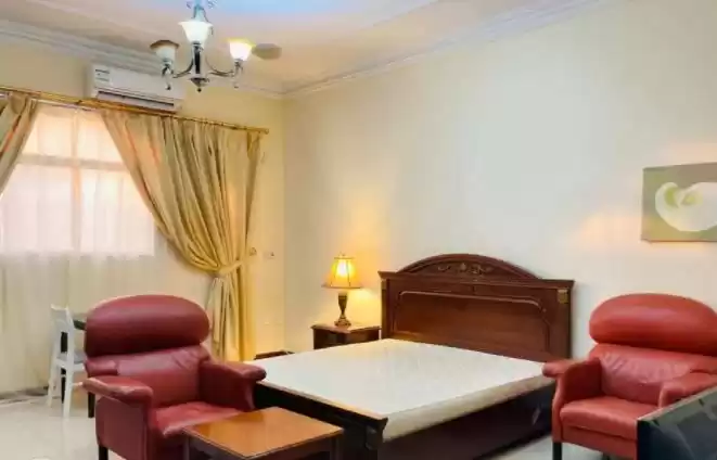 住宅 就绪物业 工作室 楼/楼 公寓  出租 在 萨德 , 多哈 #13700 - 1  image 