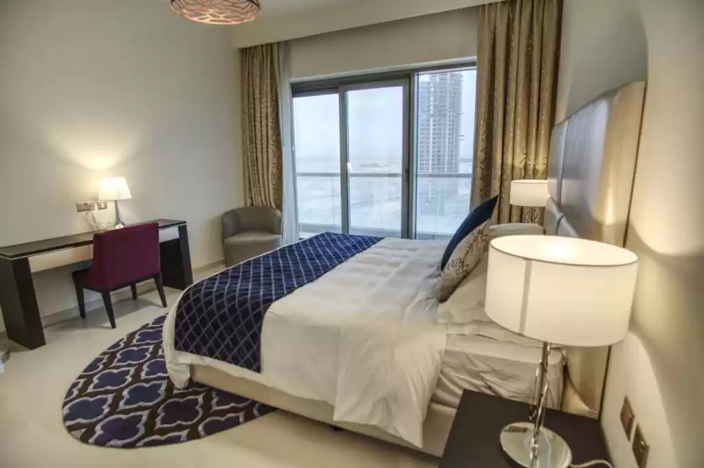 Residencial Listo Propiedad 2 dormitorios F / F Apartamento  alquiler en al-sad , Doha #13778 - 1  image 