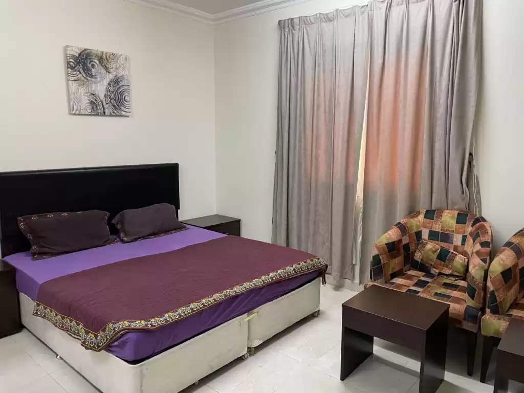 Residencial Listo Propiedad Estudio F / F Apartamento  alquiler en al-sad , Doha #13900 - 1  image 