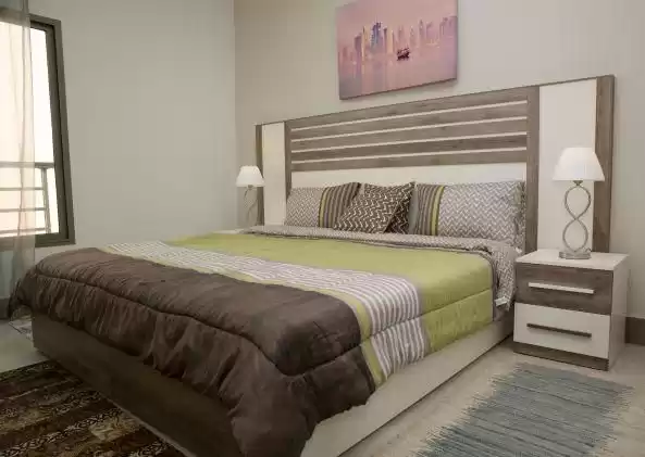 Residencial Listo Propiedad 1 dormitorio F / F Apartamento  alquiler en al-sad , Doha #13915 - 1  image 