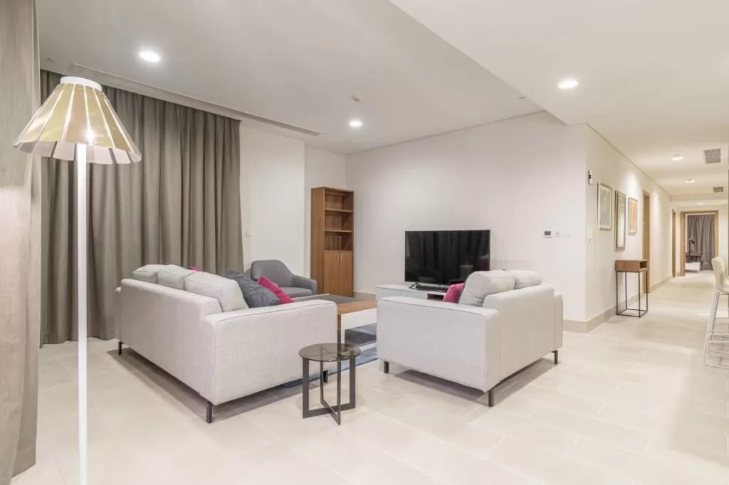 Residencial Listo Propiedad 4 habitaciones F / F Apartamento  alquiler en al-sad , Doha #13944 - 1  image 