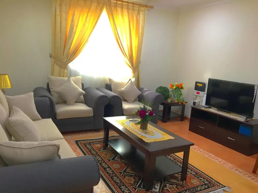 Residential Ready Property 2 Bedrooms F/F Apartment  for rent in Doha-Qatar #13961 - 1  image 