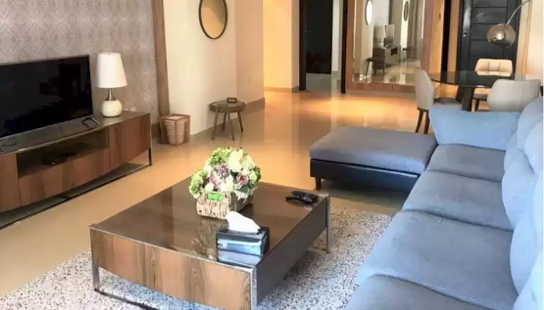 Residential Ready Property 2 Bedrooms F/F Apartment  for rent in Al Sadd , Doha #14007 - 1  image 
