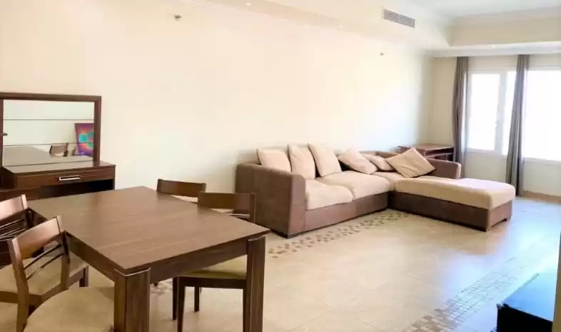 住宅 就绪物业 2 间卧室 楼/楼 公寓  出租 在 萨德 , 多哈 #14014 - 1  image 