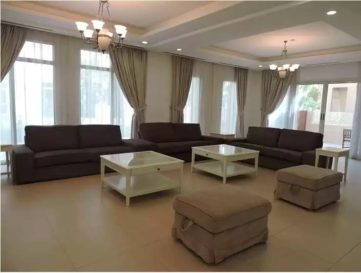 Residential Ready Property 4 Bedrooms F/F Standalone Villa  for rent in Al Sadd , Doha #14044 - 1  image 