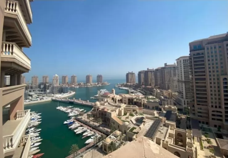 Residential Property 2 Bedrooms S/F Apartment  for rent in The-Pearl-Qatar , Doha-Qatar #14083 - 1  image 