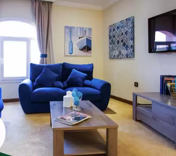 Wohn Klaar eigendom 1 Schlafzimmer F/F Wohnung  zu vermieten in Al Sadd , Doha #14212 - 1  image 