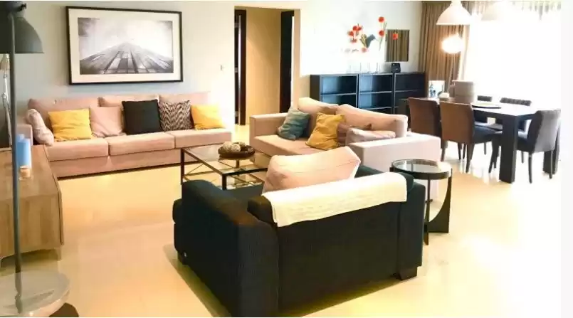 سكني عقار جاهز 3 غرف  مفروش شقة  للإيجار في الدوحة #14234 - 1  صورة 
