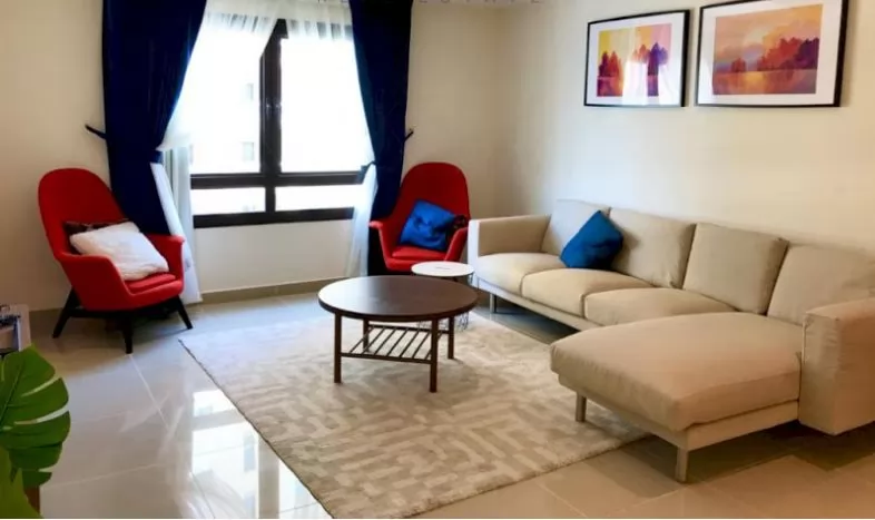 Residential Ready Property 1 Bedroom F/F Apartment  for rent in The-Pearl-Qatar , Doha-Qatar #14236 - 1  image 