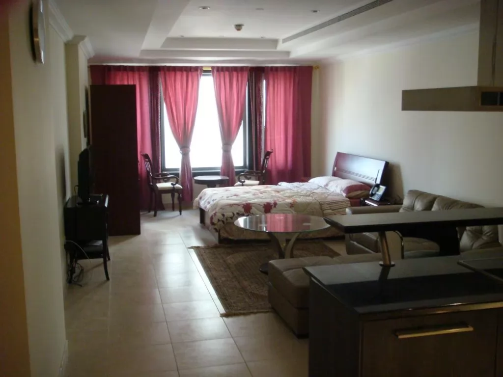 Residential Ready Property Studio F/F Apartment  for rent in Al Sadd , Doha #14390 - 1  image 