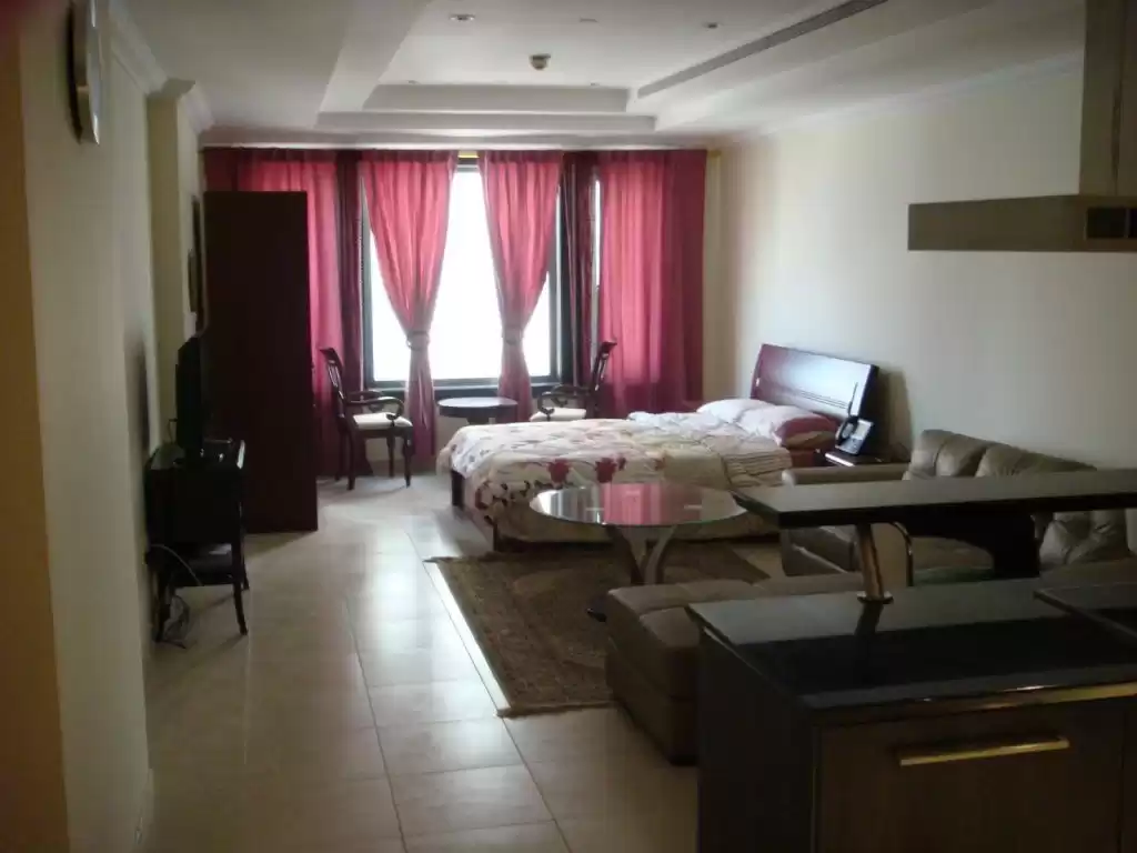 Résidentiel Propriété prête Studio F / F Appartement  a louer au Al-Sadd , Doha #14390 - 1  image 
