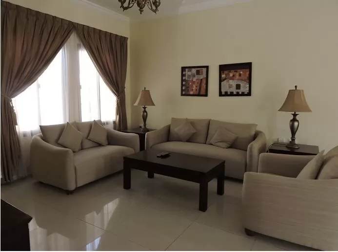 Residential Ready Property 4 Bedrooms F/F Villa in Compound  for rent in Doha-Qatar #14423 - 1  image 