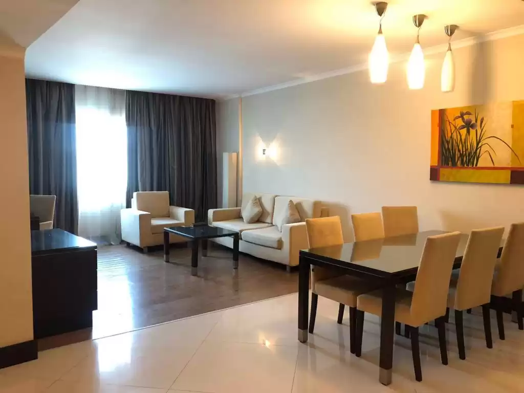 Résidentiel Propriété prête 3 chambres F / F Appartement  a louer au Al-Sadd , Doha #14515 - 1  image 