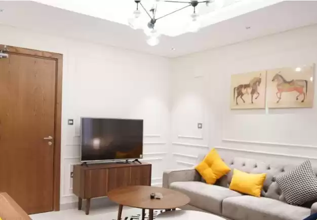 Wohn Klaar eigendom 1 Schlafzimmer F/F Wohnung  zu vermieten in Al Sadd , Doha #14643 - 1  image 