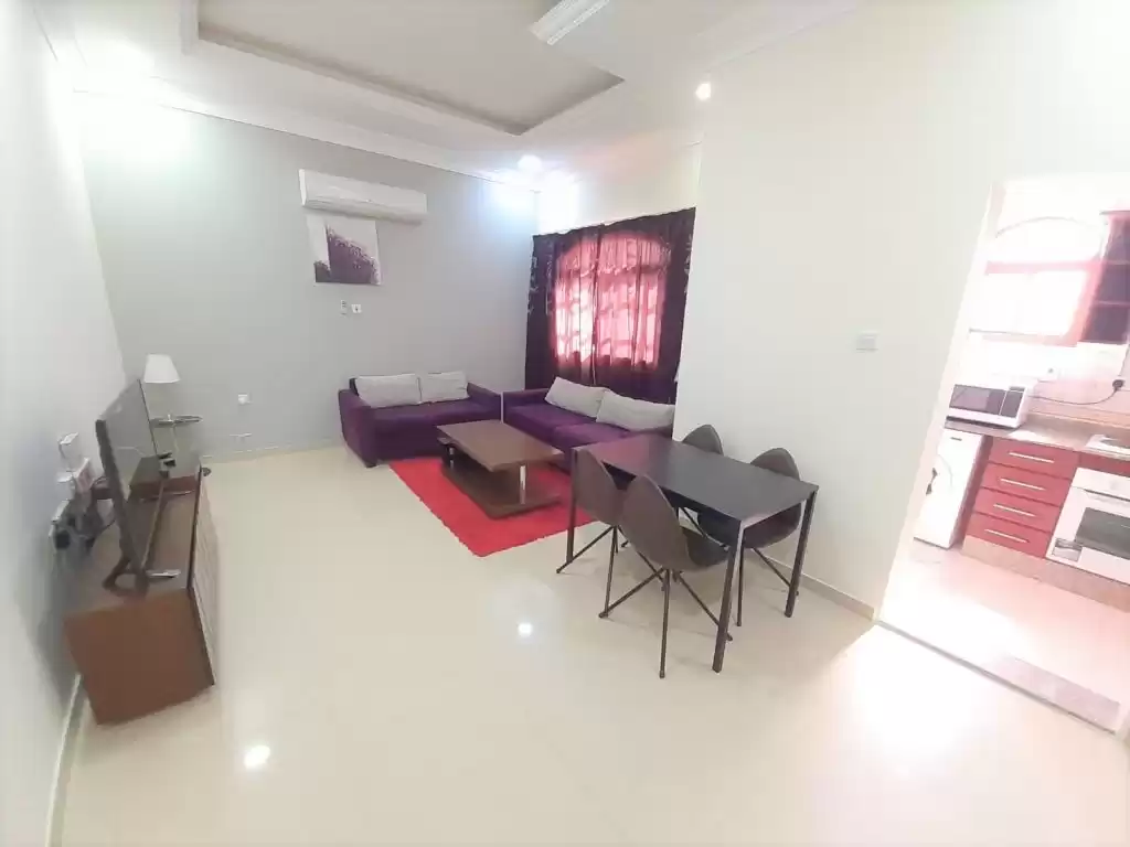 Residencial Listo Propiedad 1 dormitorio F / F Apartamento  alquiler en al-sad , Doha #14744 - 1  image 