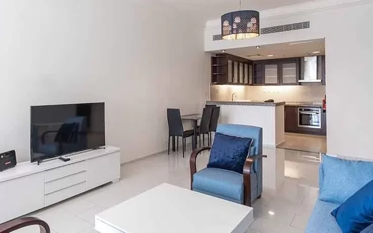 Residential Ready Property 2 Bedrooms F/F Apartment  for rent in The-Pearl-Qatar , Doha-Qatar #14767 - 1  image 