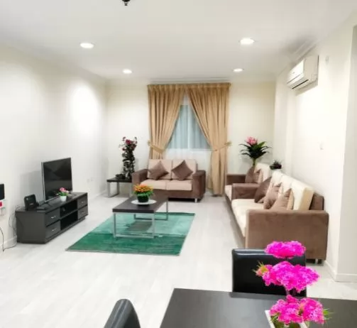Residential Ready Property 2 Bedrooms F/F Apartment  for rent in Doha-Qatar #15196 - 1  image 