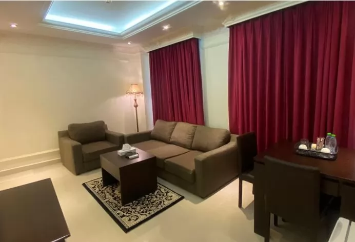 Residential Ready Property 1 Bedroom F/F Apartment  for rent in Doha #15282 - 1  image 