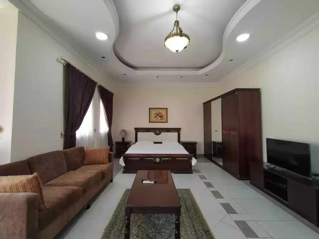 Residential Ready Property Studio F/F Apartment  for rent in Al Sadd , Doha #15328 - 1  image 