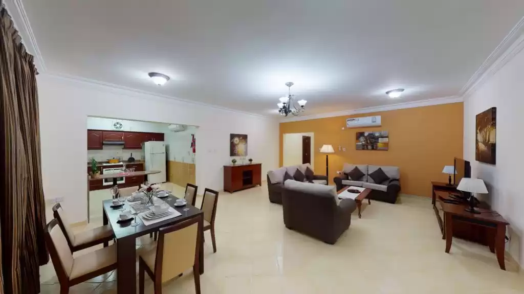 Residential Ready Property 3 Bedrooms F/F Apartment  for rent in Al Sadd , Doha #15329 - 1  image 