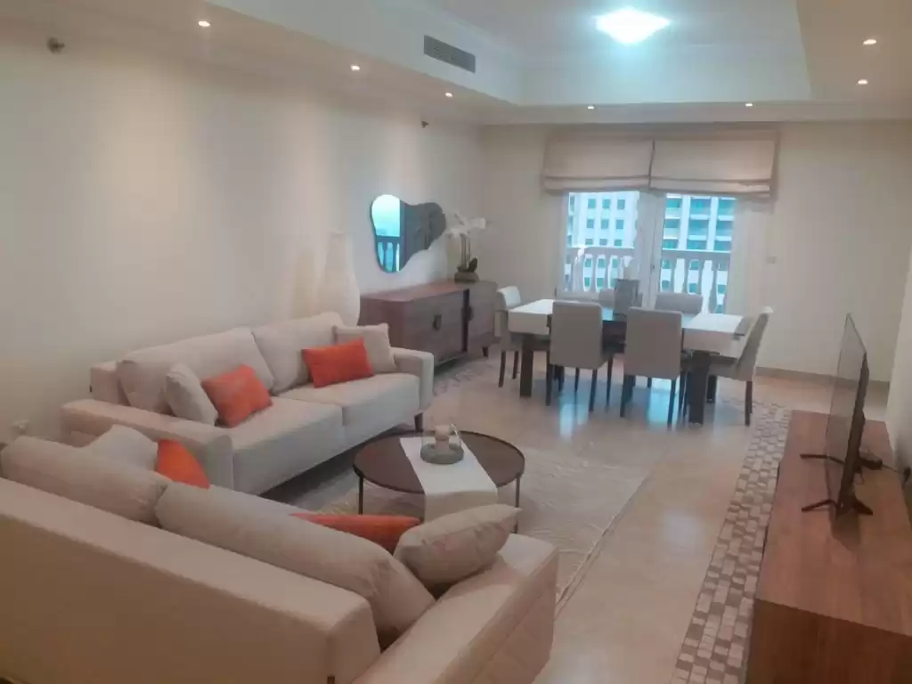 Residential Ready Property 2 Bedrooms F/F Townhouse  for rent in Al Sadd , Doha #15474 - 1  image 