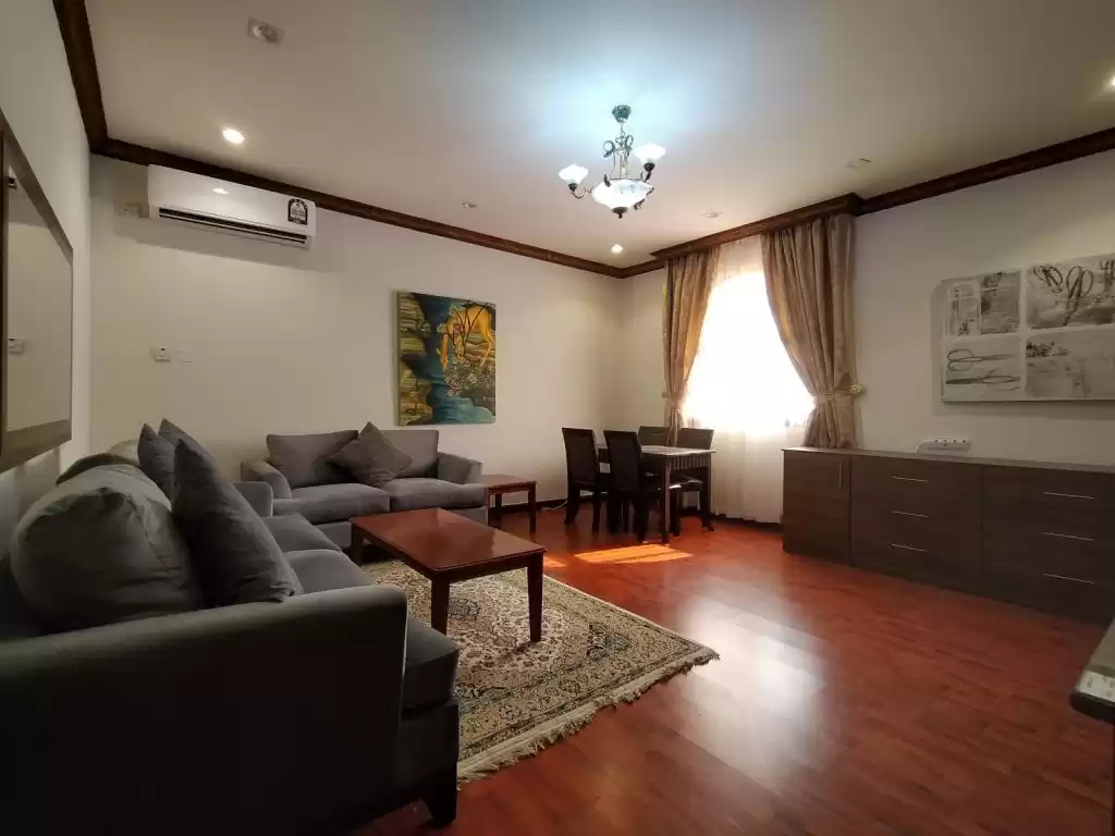 Résidentiel Propriété prête 1 chambre F / F Appartement  a louer au Doha #15503 - 1  image 