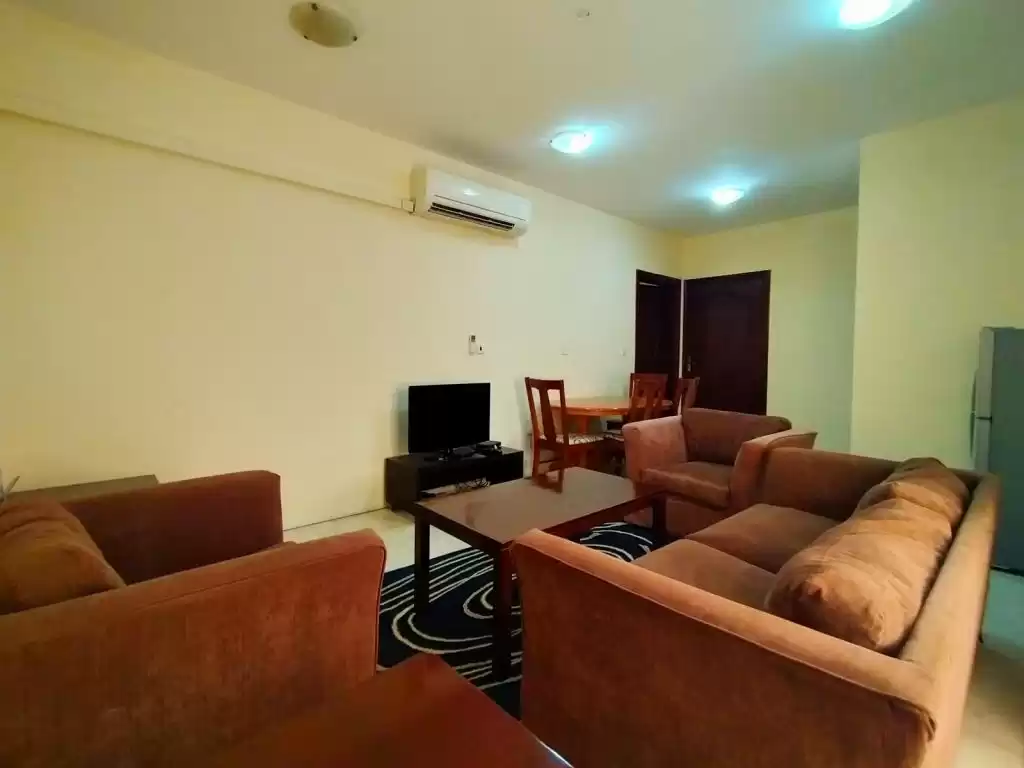 Residencial Listo Propiedad 1 dormitorio F / F Apartamento  alquiler en al-sad , Doha #15506 - 1  image 