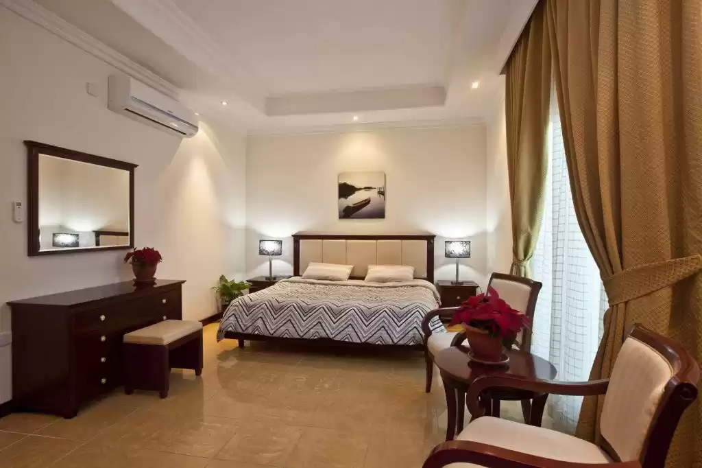Wohn Klaar eigendom 3 Schlafzimmer F/F Wohnung  zu vermieten in Al Sadd , Doha #15538 - 1  image 