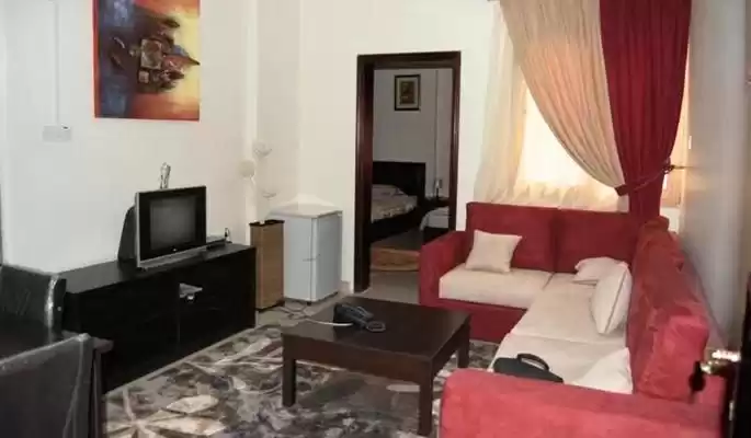 住宅 就绪物业 2 间卧室 楼/楼 公寓  出租 在 萨德 , 多哈 #15623 - 1  image 