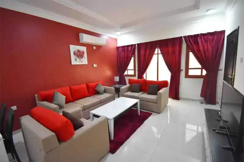 Résidentiel Propriété prête 1 chambre F / F Appartement  a louer au Al-Sadd , Doha #15639 - 1  image 