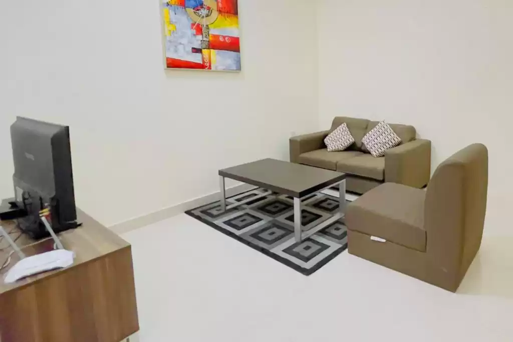 Residencial Listo Propiedad 1 dormitorio F / F Apartamento  alquiler en al-sad , Doha #15890 - 1  image 