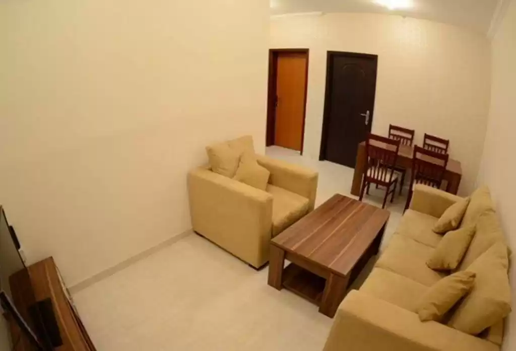 Residencial Listo Propiedad Estudio F / F Apartamento  alquiler en al-sad , Doha #16209 - 1  image 