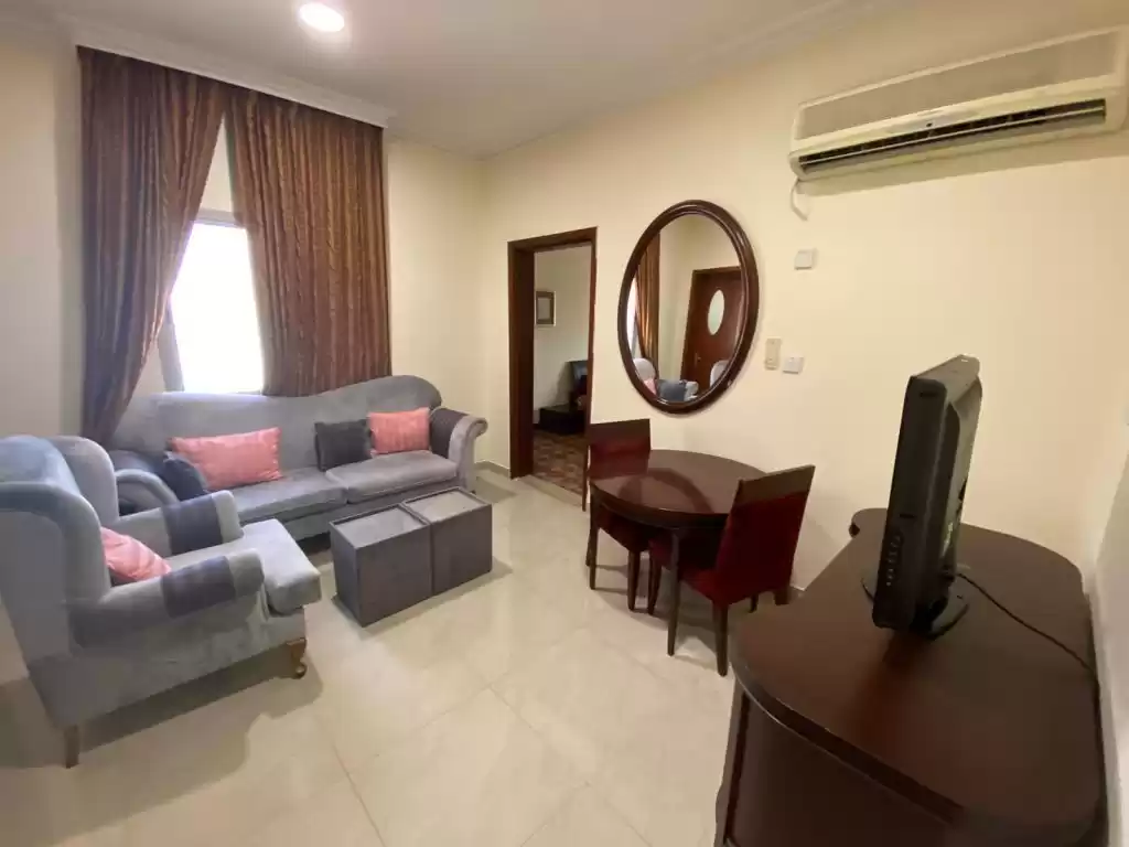 Residential Ready Property 1 Bedroom F/F Apartment  for rent in Al Sadd , Doha #16437 - 1  image 