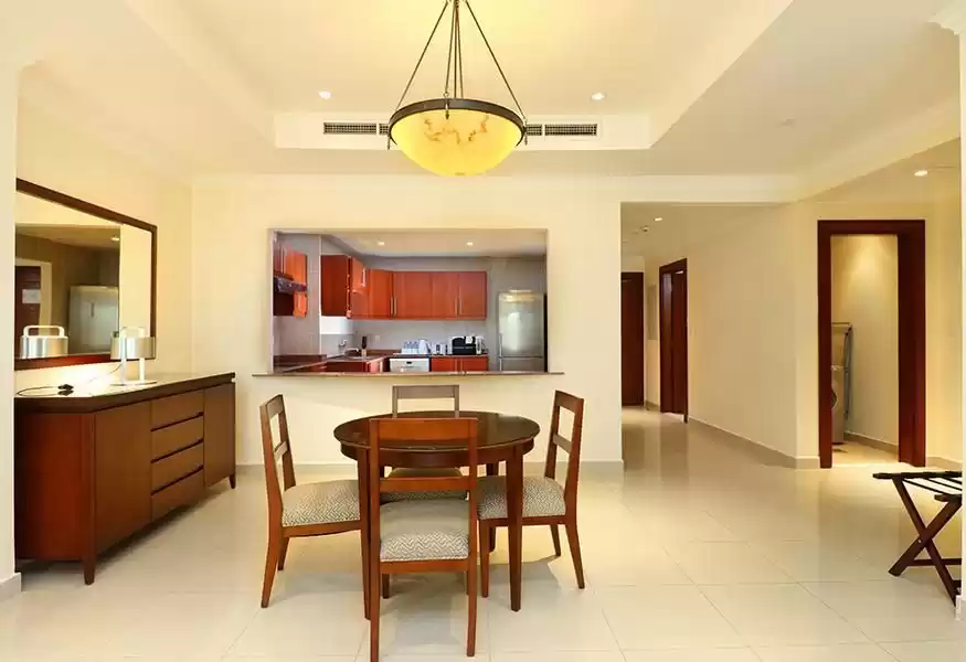 Residencial Listo Propiedad 1 dormitorio F / F Apartamento  alquiler en al-sad , Doha #16450 - 1  image 