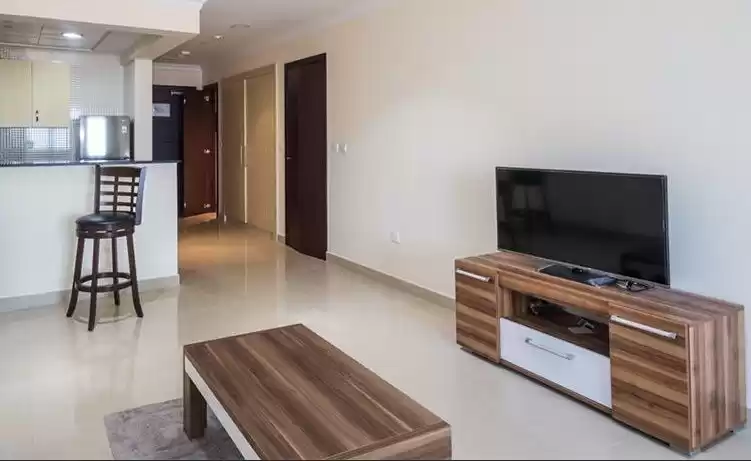 Residencial Listo Propiedad Estudio F / F Apartamento  alquiler en al-sad , Doha #16454 - 1  image 
