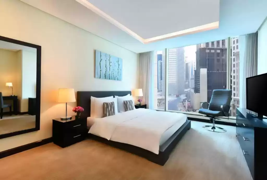 Résidentiel Propriété prête 1 chambre F / F Appartements d'hôtel  a louer au Al-Sadd , Doha #16481 - 1  image 